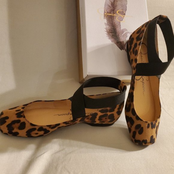 Jessica Simpson Shoes - Jessica Simpson Leopard-Print Flats